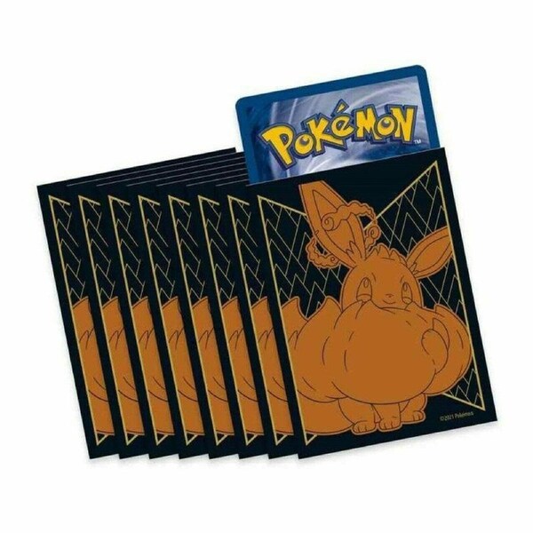 Pokemon Shining Fates ETB Card Sleeves - Eevee VMAX (65 Sleeves)