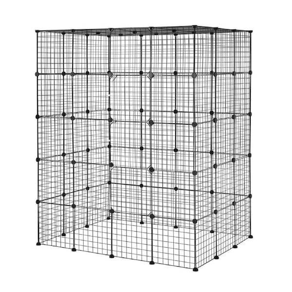 XL Cat Enclosure Cage House Metal DIY Rabbit Bunny Hutch Crate Ferret Kitten Kennel Fence Playpen Barrier Pen Habitat