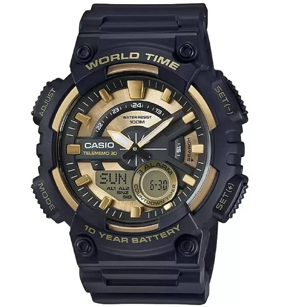 Casio Watch Gents HDC-700-9AV HDC700 HDC-700 Digital Analog 100M Water Resist