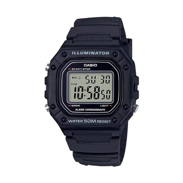 Casio Illuminator W-218 Series Digital W-218H-1AVEF Watch
