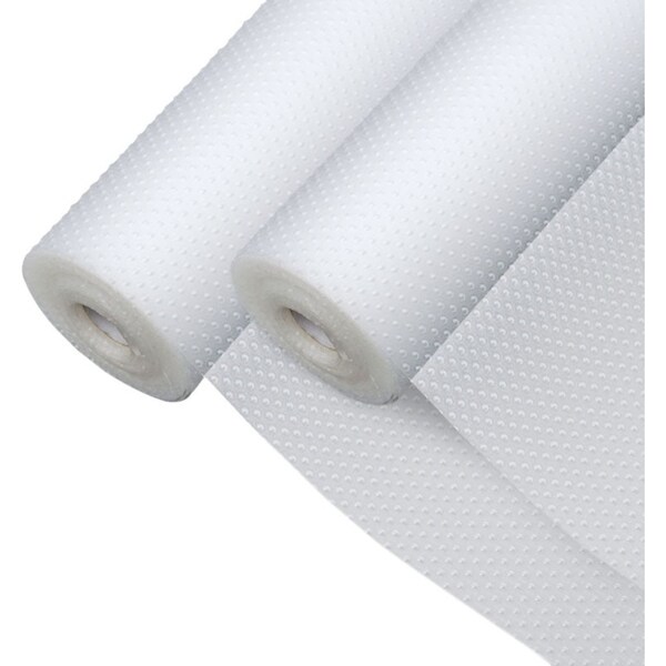 SOGA 2X 60x500cm Transparent Kitchen Drawer Cabinet Multi Use Liner Non Slip Mat