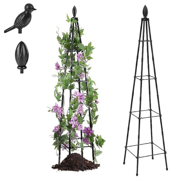 SpringUp Garden Plants Support fiberglass Cage Trellis Climbing Frame Rose Vine Stand 160CM