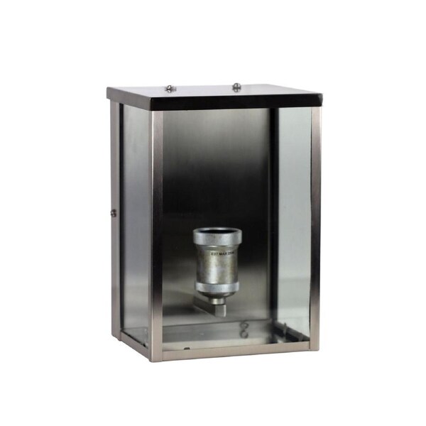 Oakland Hamptons Style Outdoor Wall Sconce Light Brushed Chrome