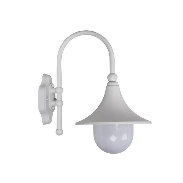 Moca Outdoor Wall Light White