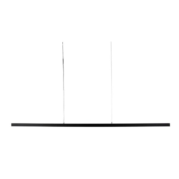 Shard Slimline Tricolour LED Pendant Light Black 1500cm