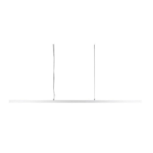 Shard Slimline Tricolour LED Pendant Light White 1500cm