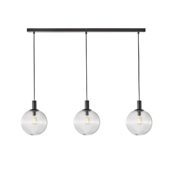 Legarno Trilight 3 Light Pendant Light Clear Glass
