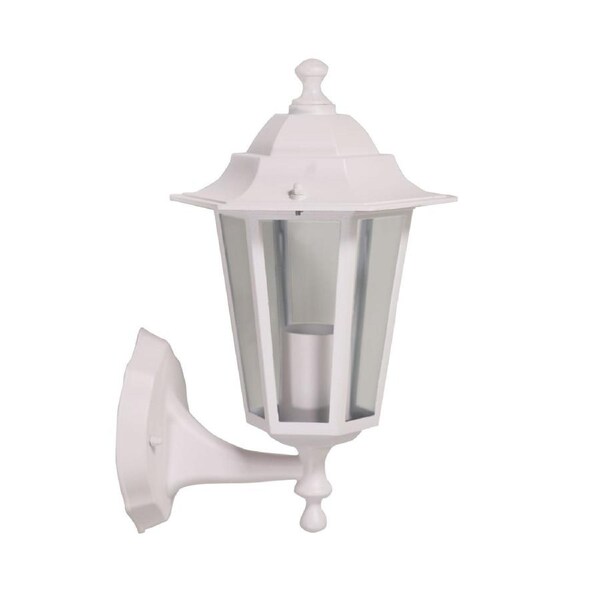 Ascot Traditional Outdoor Wall Light Down White