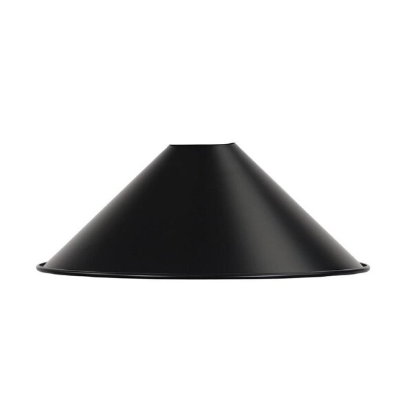 Victoriana&nbsp;Traditional Metal Shade Black 30cm