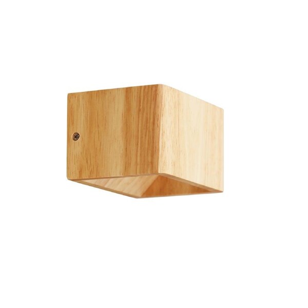 Vidar Wall Light Timber 3w 4000k