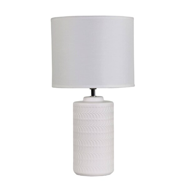 Jenny Ceramic Table Lamp White