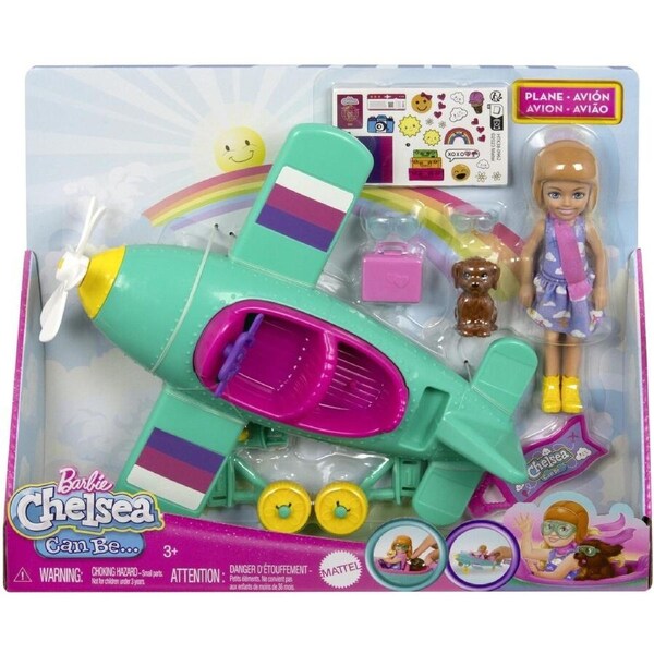 Barbie Chelsea Can Be??Plane Doll and Playset