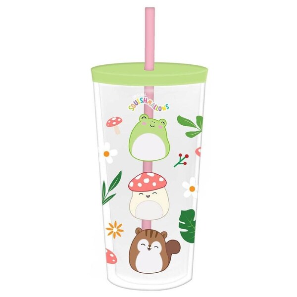 Squishmallows Cottage Collection Breaker and Straw