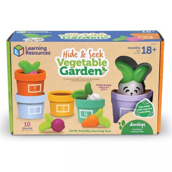 Learning Resources Hide and Seek Vegetable Garden