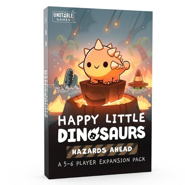Happy Little Dinosaurs Hazards Ahead Expansion Card Game
