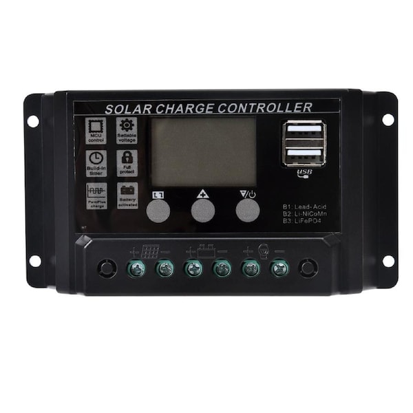 Solar Charge Controller 20A 12V/24V PWM