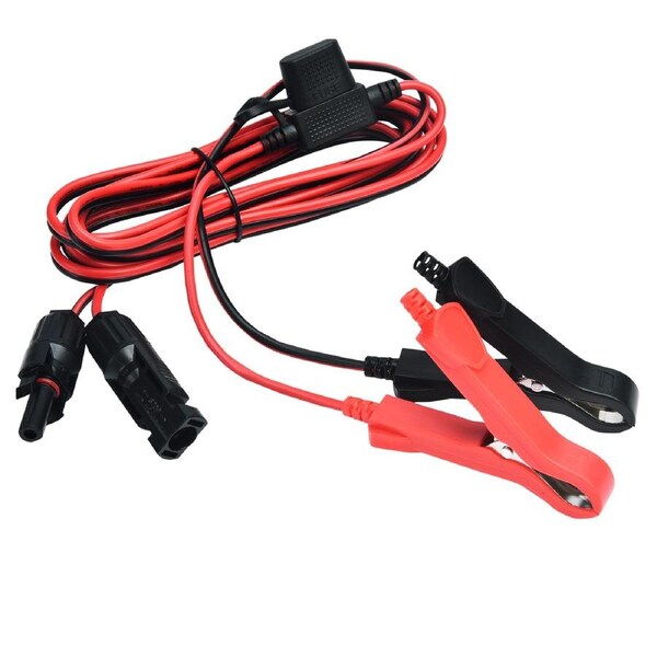 MC4 to Alligator Clamps Connector 14AWG 2.4m
