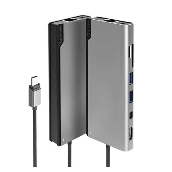 Alogic Usb C Ultra Dock Plus Gen 2 With Power Delivery Space Grey