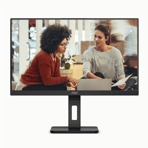 AOC 27' IPS, 4ms, FHD 1920 ? 1080, Adaptive Sync, Border less, Height Adjustable Stand, VESA 100X100m, Speakers HDMI, DP, VGA Office Monitor