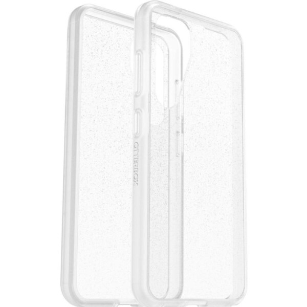 OtterBox React Samsung Galaxy S24 5G (6.2') Case Stardust(Clear Glitter) - (77-94661),DROP+ Military Standard,Raised Edges,Hard