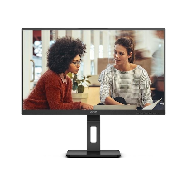 AOC 23.8' IPS 4ms, Full HD 1080, - DP, HDMI, VGA. Tilt, Low Blue Mode, Flicker Free, 2x Speakers. VESA 100, 3 side Frameless, Height Adjust Monitor