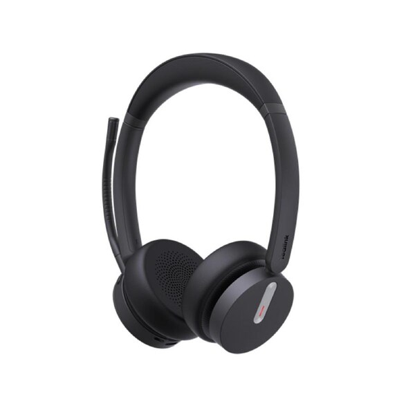 Yealink BH70 Bluetooth Wireless Stereo Headset, Black, D-UC - USB-A; Top noise cancellation capability in the industry/Exception