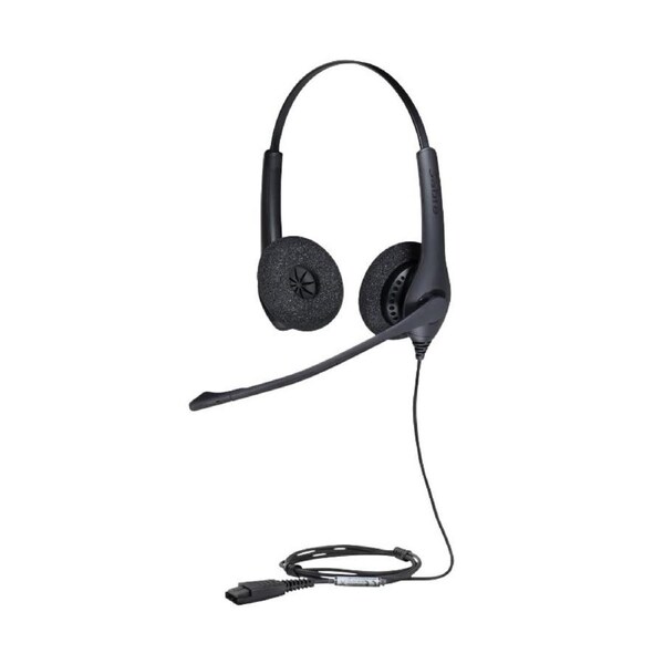 Jabra Biz 1500 Duo USB-A Corded Headset, Professional. Affordable, Durable, Noise-Cancelling, HD Voice, All-Day Comfort, Plug & Play