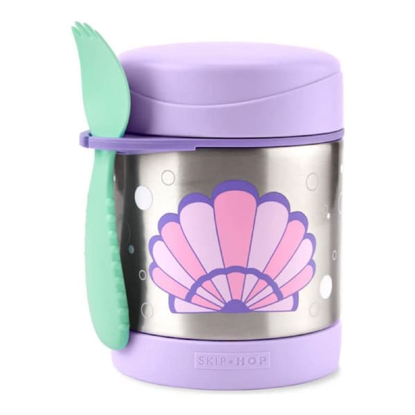 Skip Hop Spark Style Insulated Food Jar - Seashell
