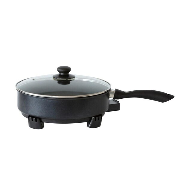 Healthy Choice Non-stick Electric Skillet Fry Pan with 5 Temperature settings