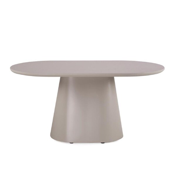 Raimon Furniture Kylen Modern Rectangular Wooden Kitchen Dining Table 200cm Putty