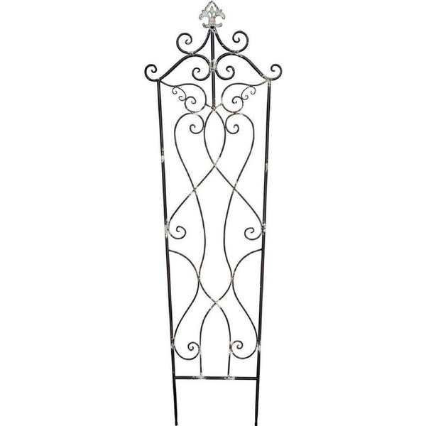 LVD 140cm Metal Garden Plant Trainer Ladder Vintage Climbing Trellis Support