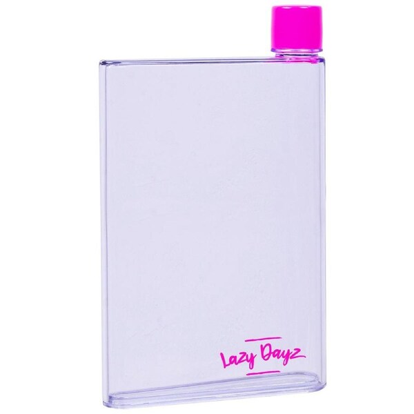 Lazy Dayz Flat Bottle 380ml - Pink