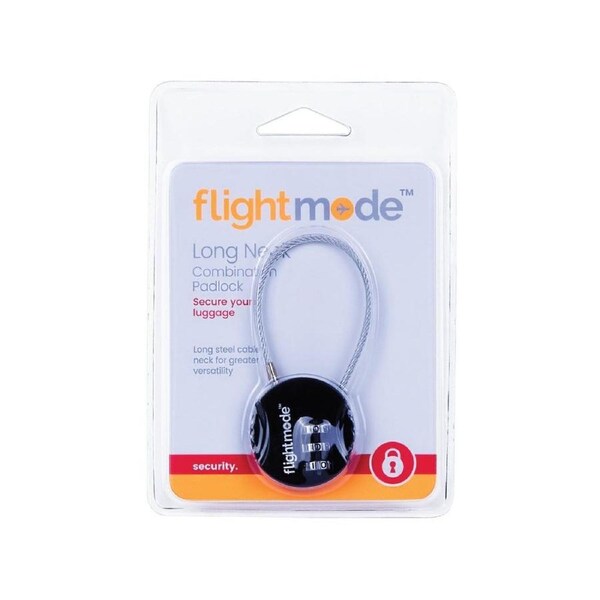 Long Neck Combination Padlock Secure Suitcase Travel Luggage Trip Lock for Baggage
