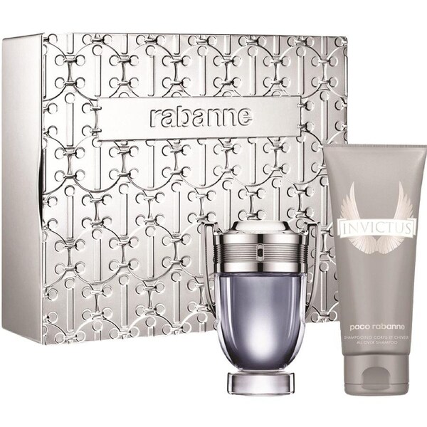 Invictus 2 Piece 100ml Eau De Toilette By Paco Rabanne for Men (Gift Set-K)