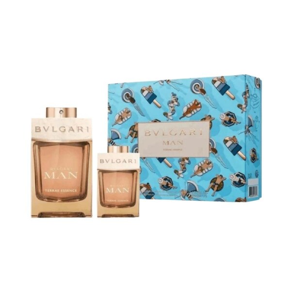 Bvlgari Man Terrae Essence 2 Piece 100ml Eau De Parfum