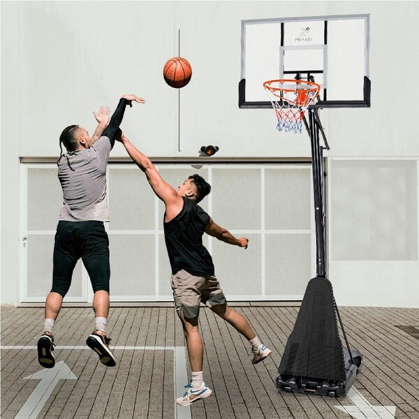 2.45M-3.05M ProPulse Portable Basketball Hoop Stand System Adjustable Height