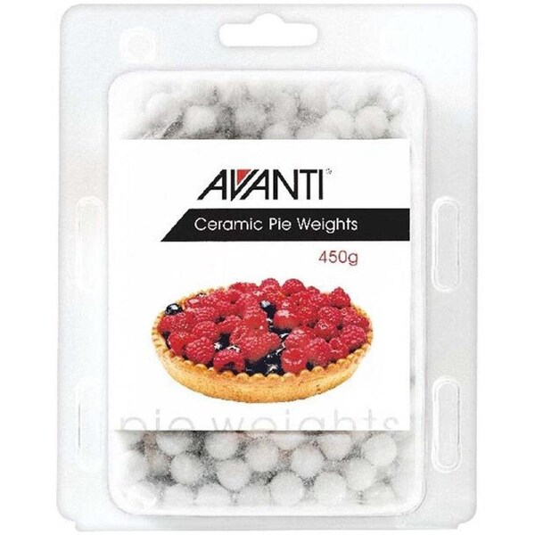 Avanti Reusable 450g Ceramic Pie Weights Pastry Baking Beads w/ Blister Box