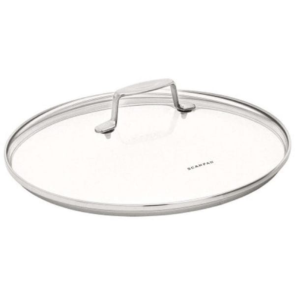 Scanpan Impact 20cm Tempered Glass Lid Cover w/ Stainless Steel Rim/Handle Round