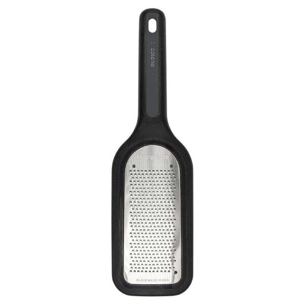 Microplane Select Series Fine Kitchen Grater Lemon/Citrus Fruit Shredder Black