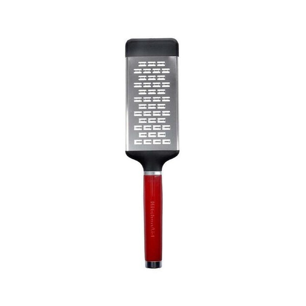 Kitchenaid Stainless Steel Classic Flat Cheese/Lime Grater/Shredder Empire Red