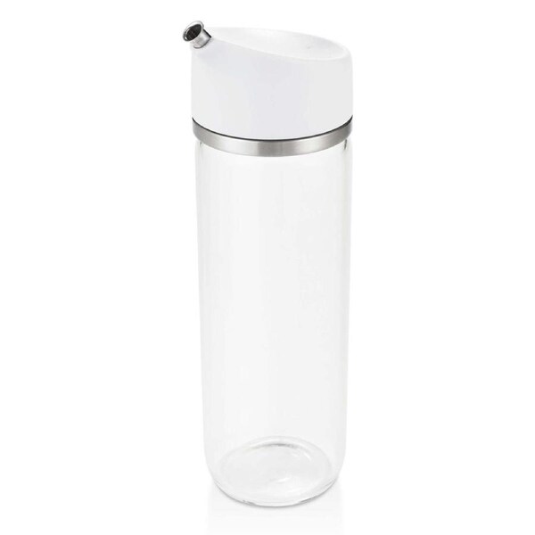 Oxo Good Grips Glass Oil Dispenser Condiment Container w/ Drip-Free Spout Clear