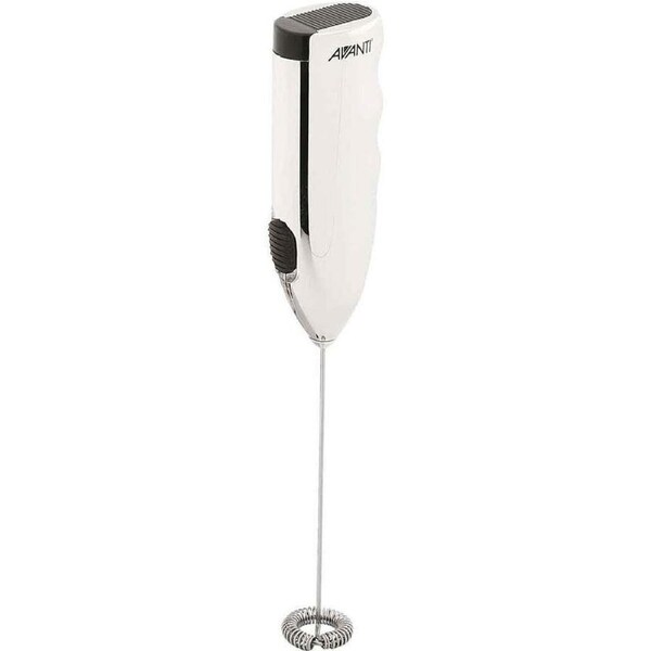 Avanti Little Whipper Milk Frother Whisk Latte/Cappuccino Maker Stirrer White