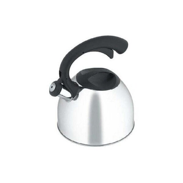 Avanti Stainless Steel 2.5L Asola Whistling Kettle Coffee/Water Boiler Silver