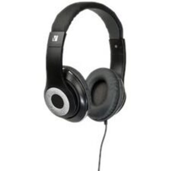 Verbatim Classic Wired Over-the-head Stereo Headset - Black - Binaural - Circumaural - 32 Ohm - 20 Hz to 20 kHz - 120 cm Cable - Mini-phone (3.5mm)