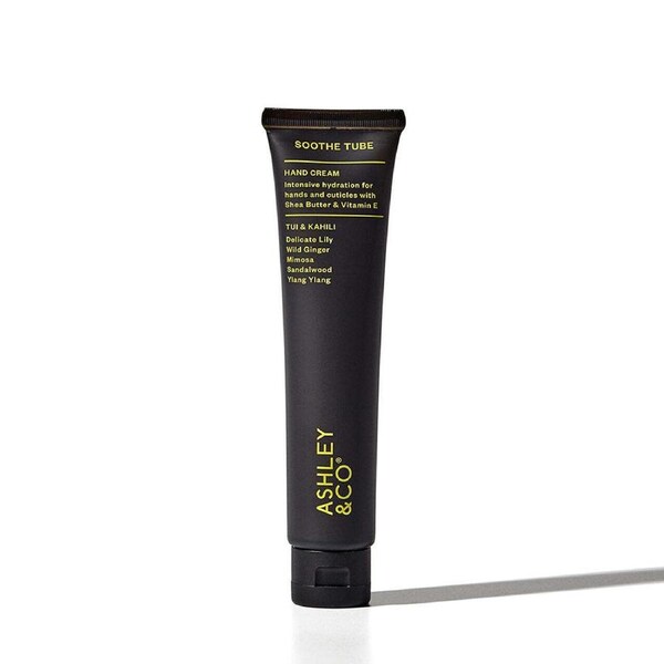 Ashley & Co Soothe Tube 75ml Intensive Hand Cream Nail Moisturiser Tui & Kahili