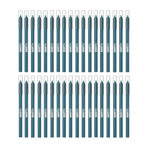 36x Maybelline Tattoo Gel Pencil Eyeliner 1.3g 814 Blue Disco