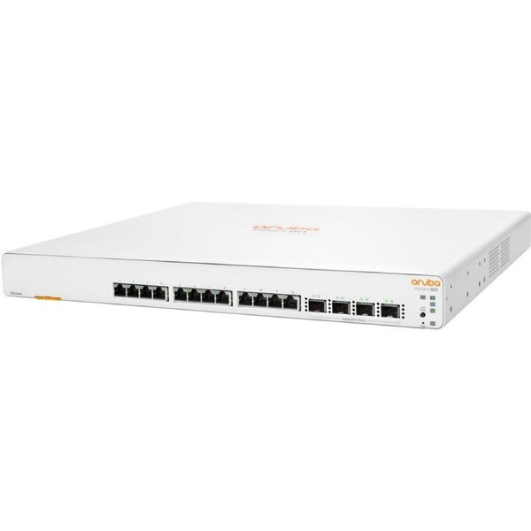Aruba Instant On 1960 12 Ports Manageable Ethernet Switch - 10 Gigabit Ethernet - 10GBase-T, 10GBase-X - 2 Layer Supported - Mod