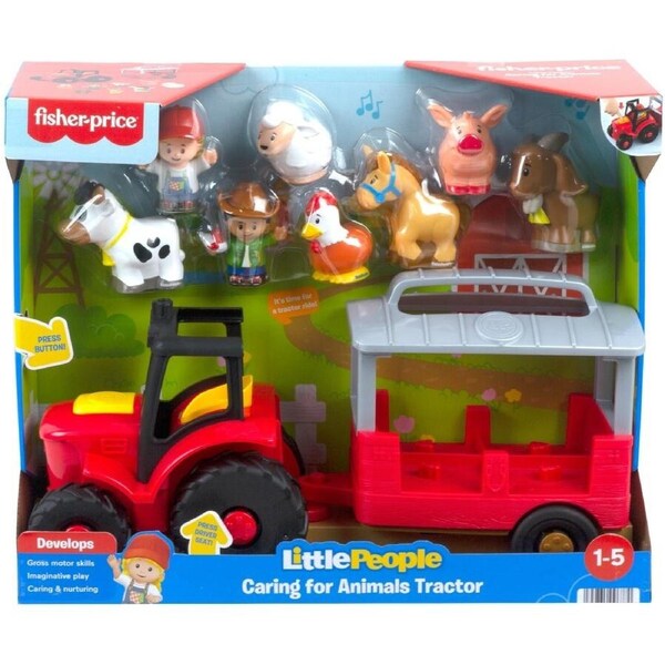 Fisher Price Little People Caring For Animals Tractor Playset
