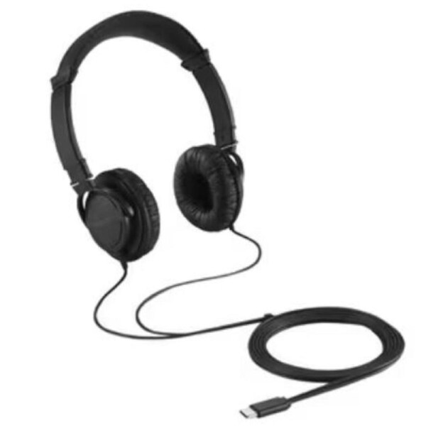 Kensington K97456WW Wired Over-the-head Binaural Stereo Headphone - Circumaural - USB Type C