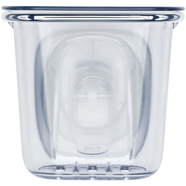 Oxo StrongHold Suction Shower Accessories Cup Storage Organiser Holder Clear